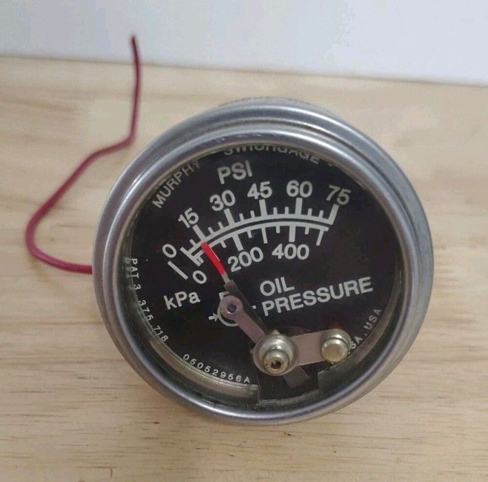 20P-I 75 M/D P-4 Oil Pressure Murphygage® (05052956A)